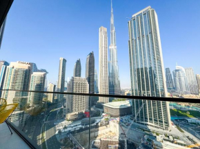 Stay in First Class at Downtown by 2nd Best Home, Dubai - 2BR - Burj Khalifa View